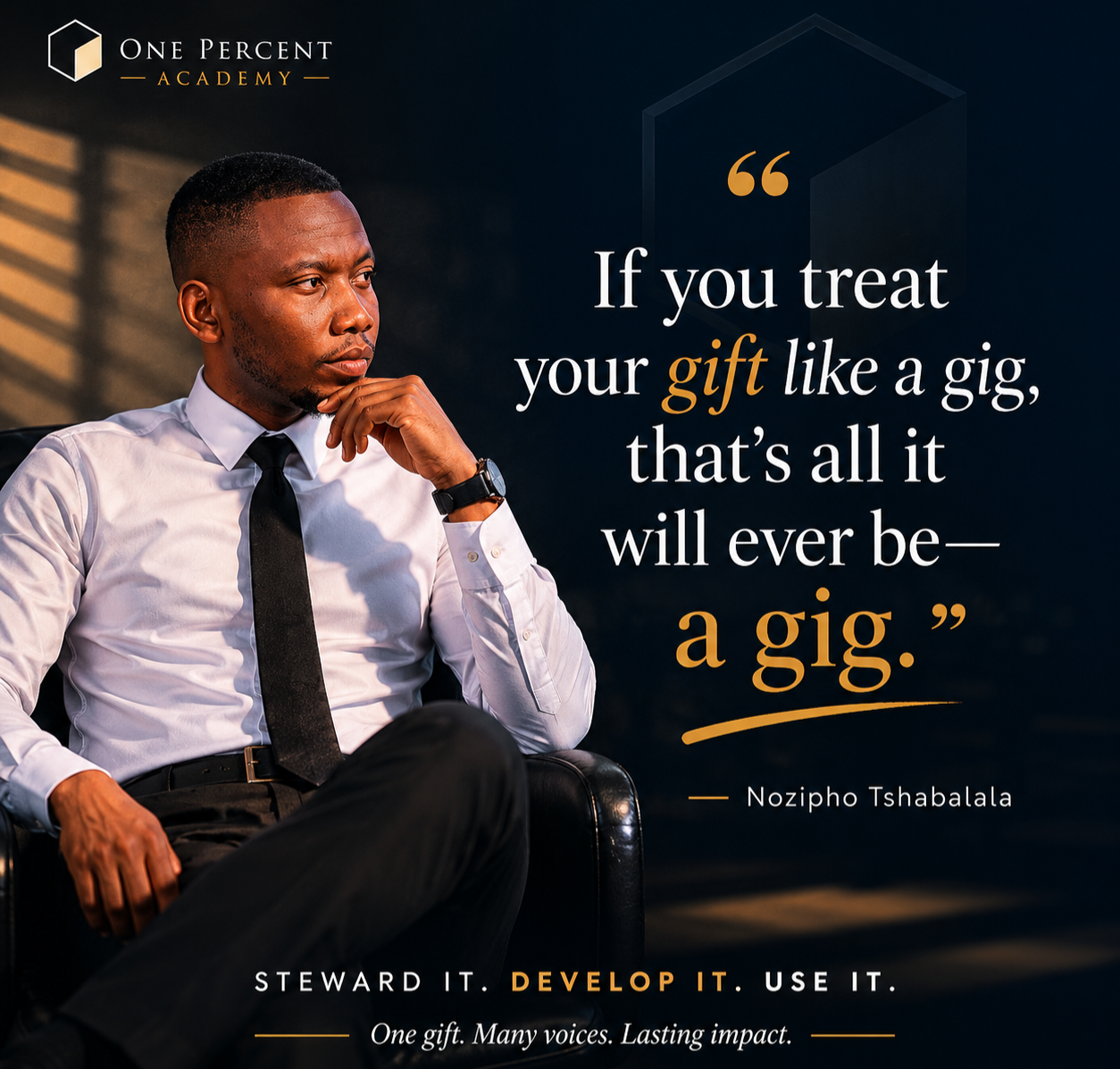 The Gift you keep searching for May Already be in Your Hands